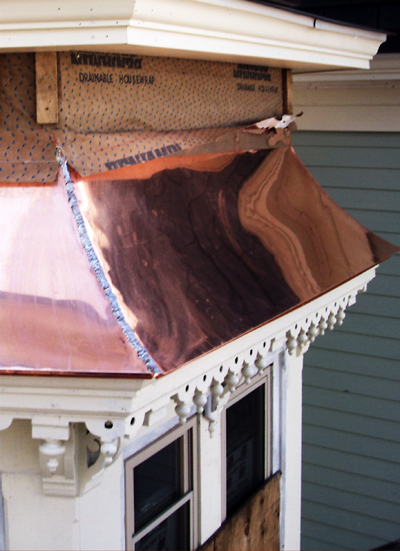 metal roofing - custom copper roof, aluminum, steel ma, ct, ri, vt, nh